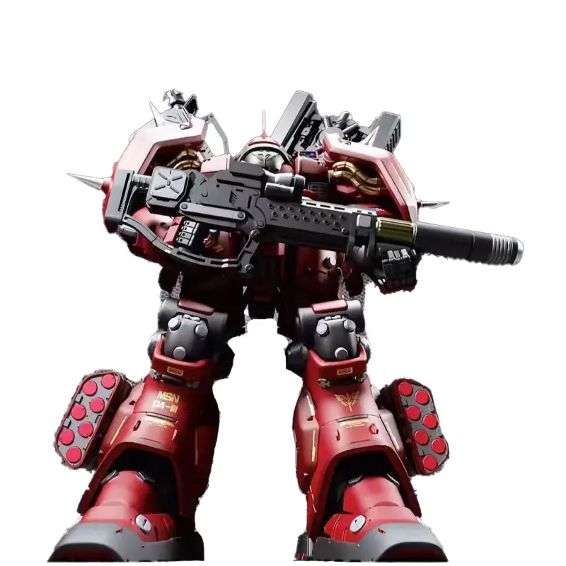 CHIXING MG 1:100 Hades ZAKU With a preparation platform gold water stamping and metal nail special Assembly Model Pre-sale