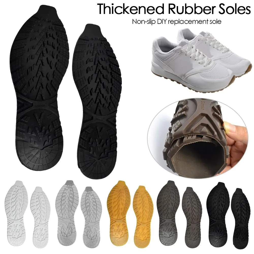 New Cow Tendon Rubber DIY Replacement Sole Anti-Slip Anti-wear Sport Shoe Repair Thick Grip Rubber Pads Shoe