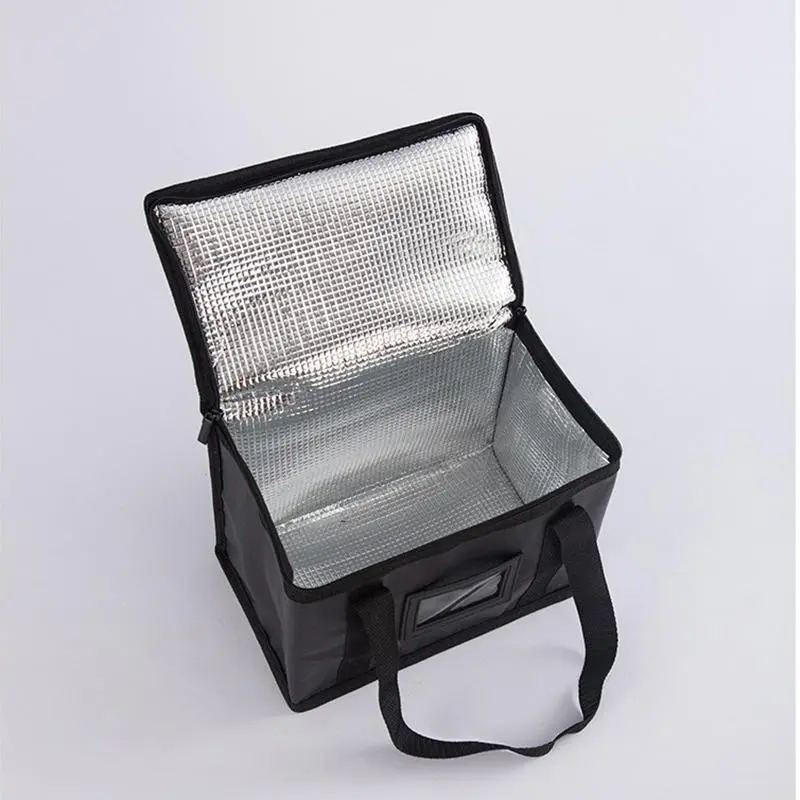 70L Insulated Thermal Cooler Bag Insulation To Keep Cold Large Capacity Portable Lunch Bag Zip Picnic Camping Tin Foil Food Bag