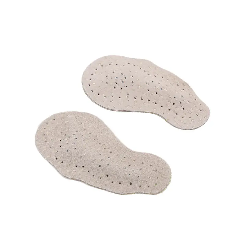 Premium Leather Non-slip Insoles Sandals Sticker High Heel Shoes Women Foot Self-adhesive Patch Cushion Forefoot Gel Pads
