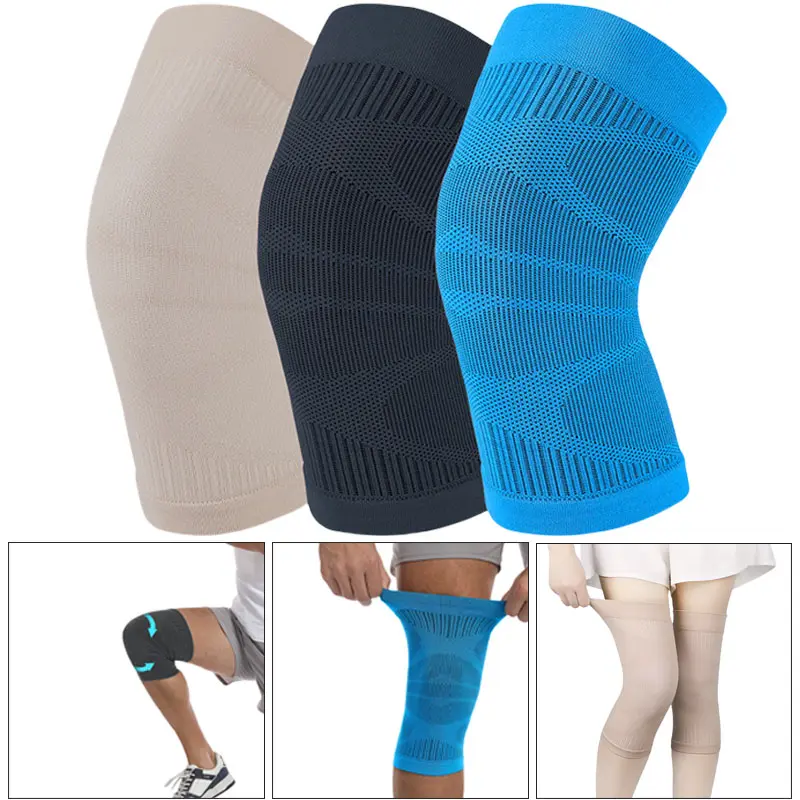 Sock Machine Ultra-Thin Running Specific Knee Pads, Badminton Skipping Rope, Lightweight And Breathable Joint Leg Guards, Anti