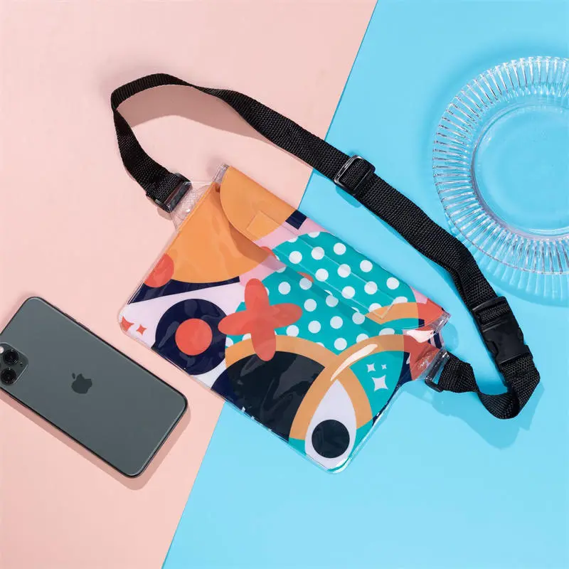 Universal Phones Waterproof Pouch Adjustable Large Waterproof Bag Waterproof  Waist Bag Underwater Swimming Storage Bags