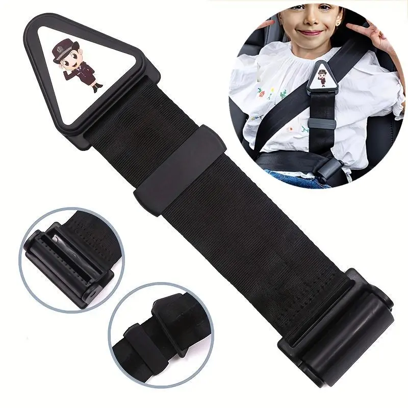 1/2pcs Adjuster Children Kid Car Safety Belt Universal Car Baby Safety Seat Strap Belt Buckle Seat Belt Correction Tape