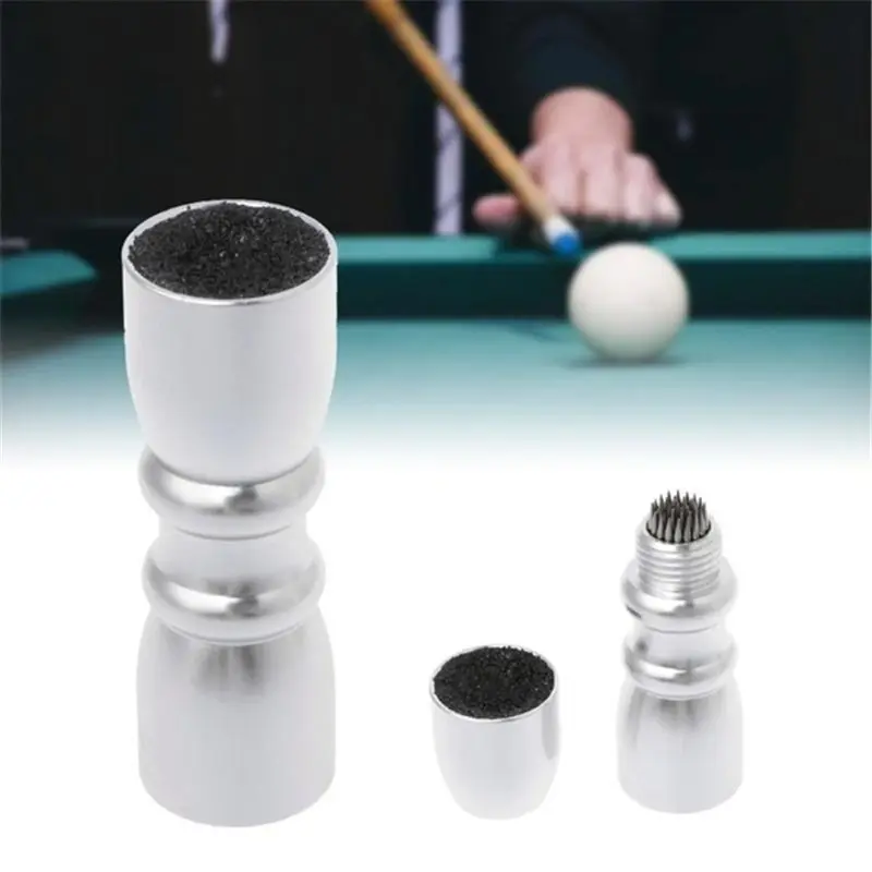 3 in 1 Cue Tip Shaper Billiard Snooker Pool Cue Tip Shaper Snooker Cue Tips Multifunction Tool Shaper Scuffer Aerator Tapper