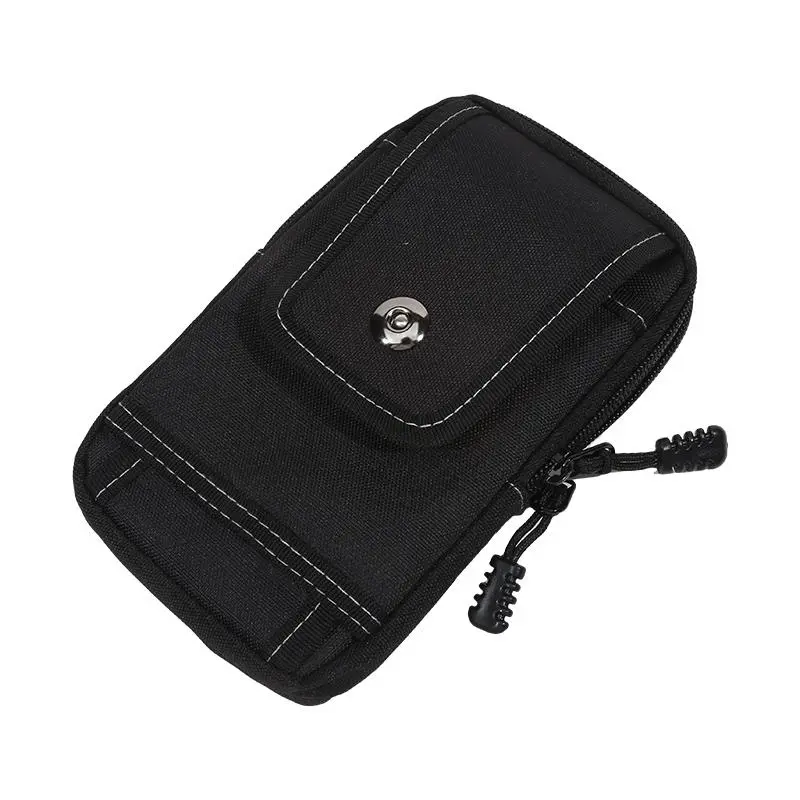 Tactical Molle Bag Sports Belt Waist Bag Men Double Layer Mobile Phone Pouch Camping Hunting Fanny Pack Utility EDC Pack
