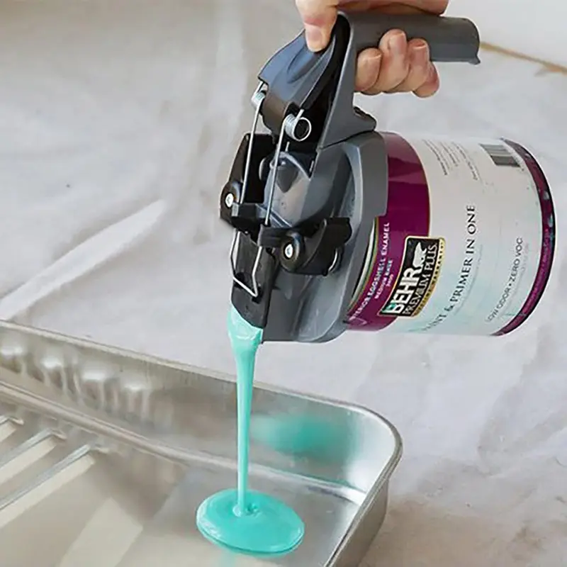 Mixing Mate Paint Can Lid Mess-Free Handle Paint Color Tool Paint Slurry Mixer Stirrer Paint Coating Mixing Slurry Cover 1L/4L