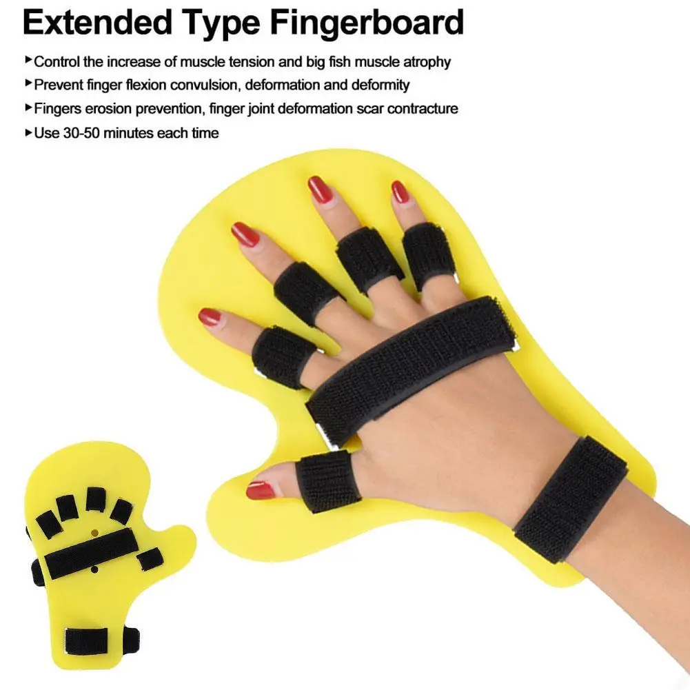 Adjustable Gloves Supports Finger Board And Training Finger Correction Support Hand Splint Supports Plate Orthopedic Brace