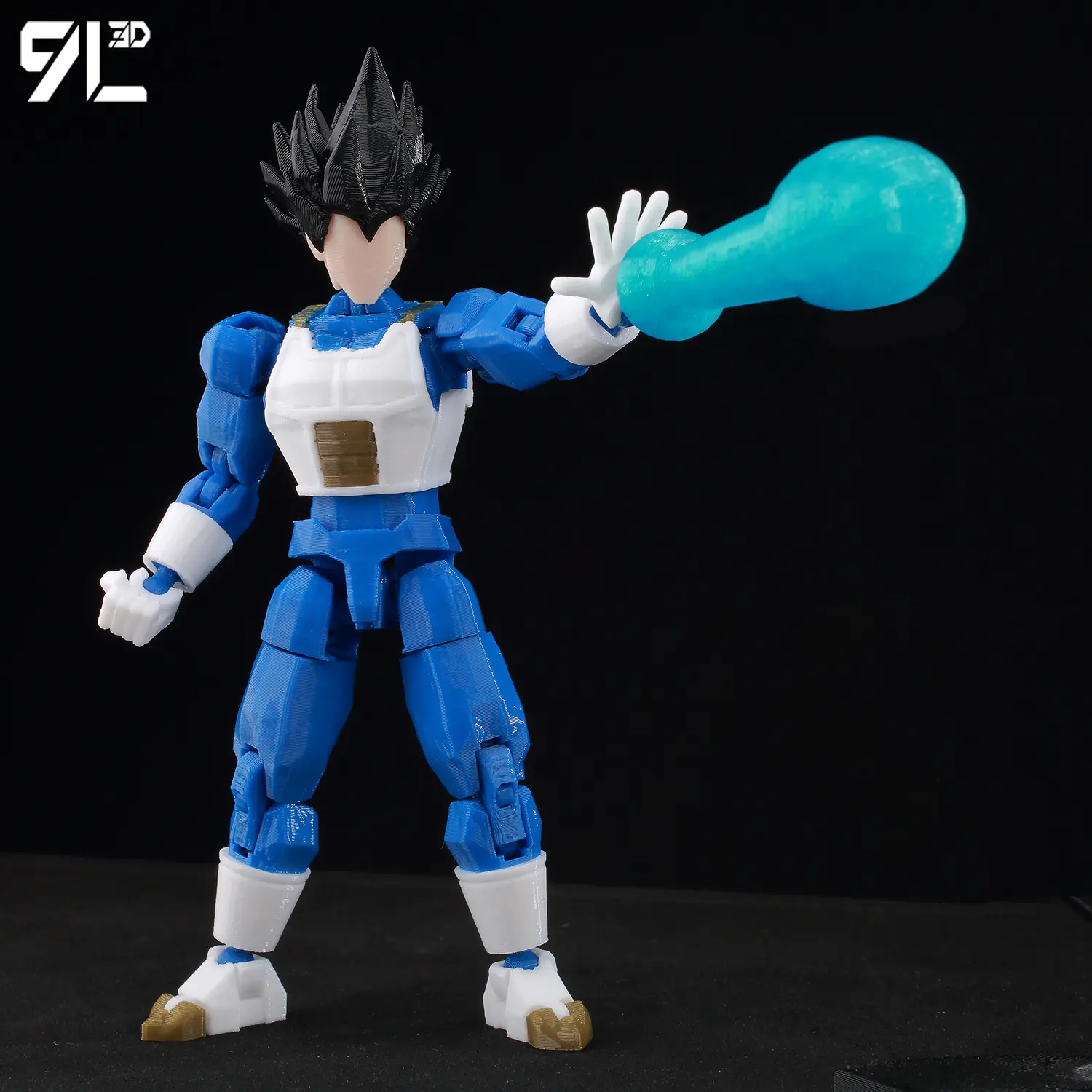 9L3D Action Doll Dummy Titan13 Goku Vegeta Berit Super Saiyan Full Body Movable Figure Stress Relief Desk Decor Toys Collectible