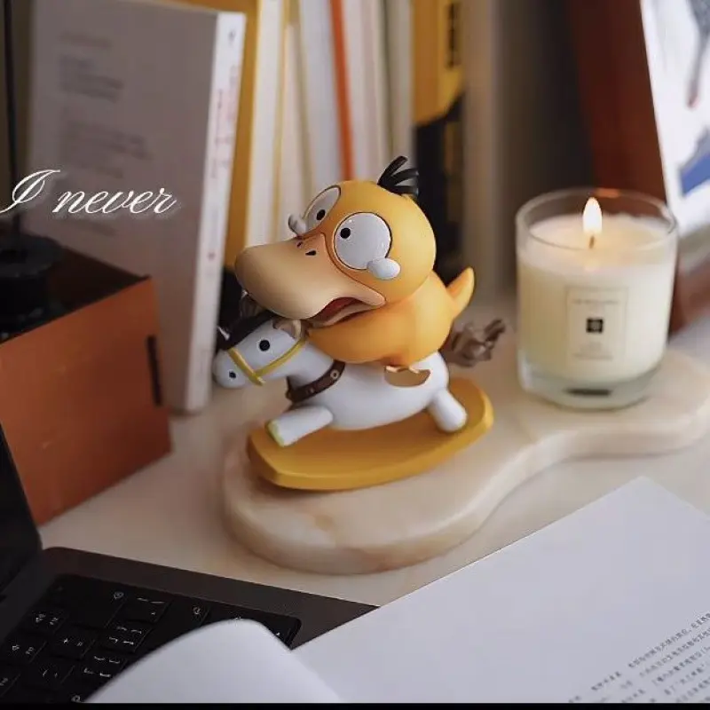 Swinging Ducks Cosplay Pets Cute and Adorable Pok É Mon Figurines Geng Gui Dolls Models Car Ornaments Decorations Holiday Gift