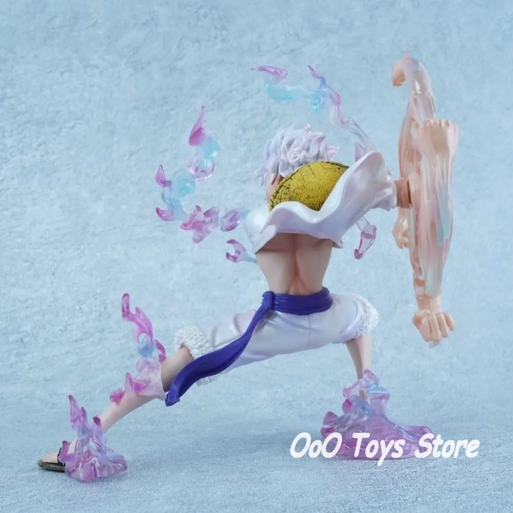 19cm/7.48in Anime One Piece Figure Swing Arms Nika Luffy Action Figures Pvc Collection Model Toys for Childre Gifts