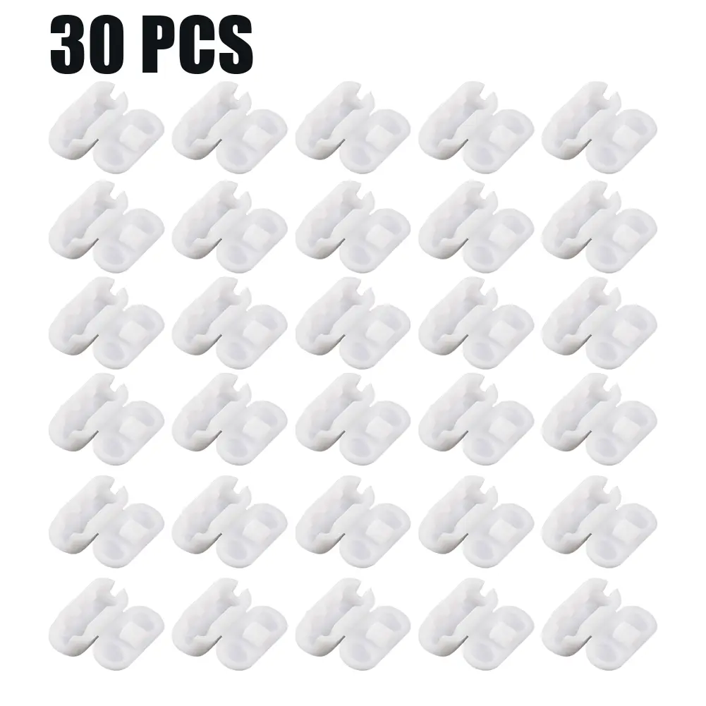 10/20/30 Pcs Bead Buckle Curtain Blinds Roller Blinds Bead Chain Bead Buckle Vertical Blinds Accessories Plastic 10 Ball Chain