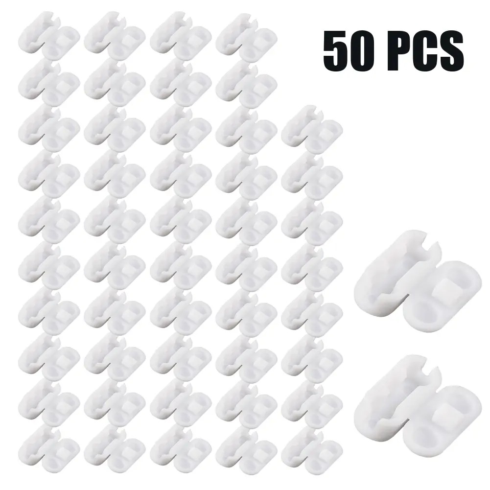 10/20/30 Pcs Bead Buckle Curtain Blinds Roller Blinds Bead Chain Bead Buckle Vertical Blinds Accessories Plastic 10 Ball Chain