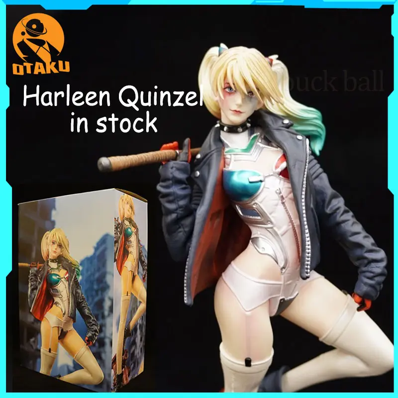 In Stock Harleen Quinzel Action Figure Joker Asuka Figure Task Force X Joker Figurine Pvc Model Collection Room Decora Desk Toys
