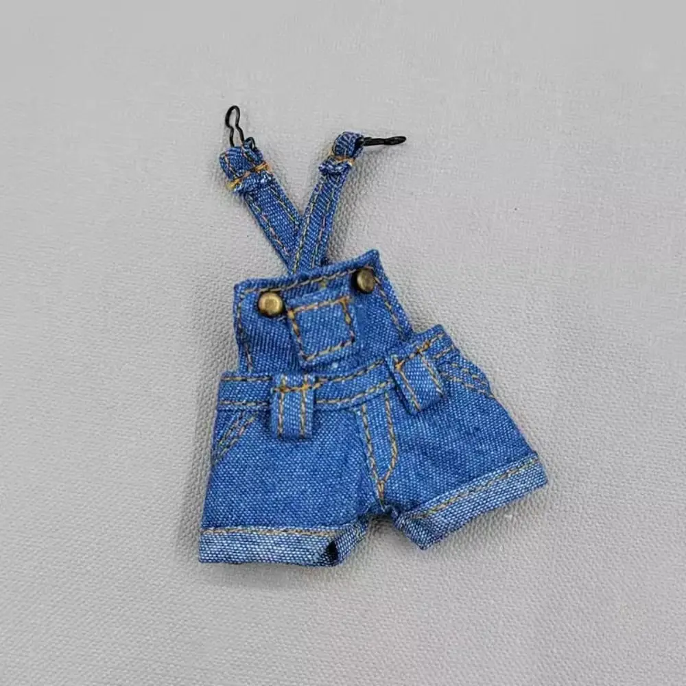 Fashion Doll Clothes T-shirt Mini Cute Fashion Doll Pants Doll Accessories for 1/11 OB11/Obitsu11Dolls/1/12Bjd Doll