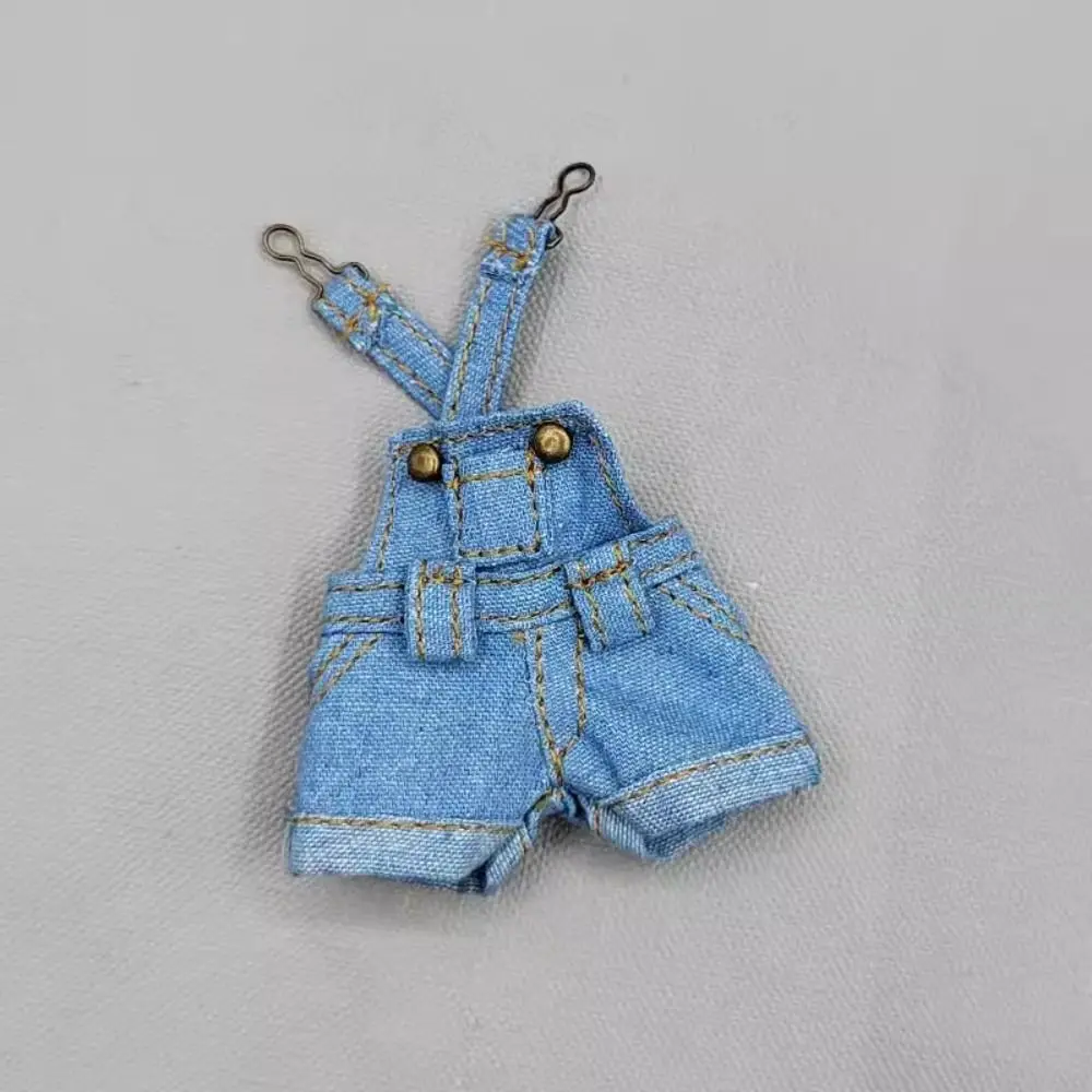 Fashion Doll Clothes T-shirt Mini Cute Fashion Doll Pants Doll Accessories for 1/11 OB11/Obitsu11Dolls/1/12Bjd Doll