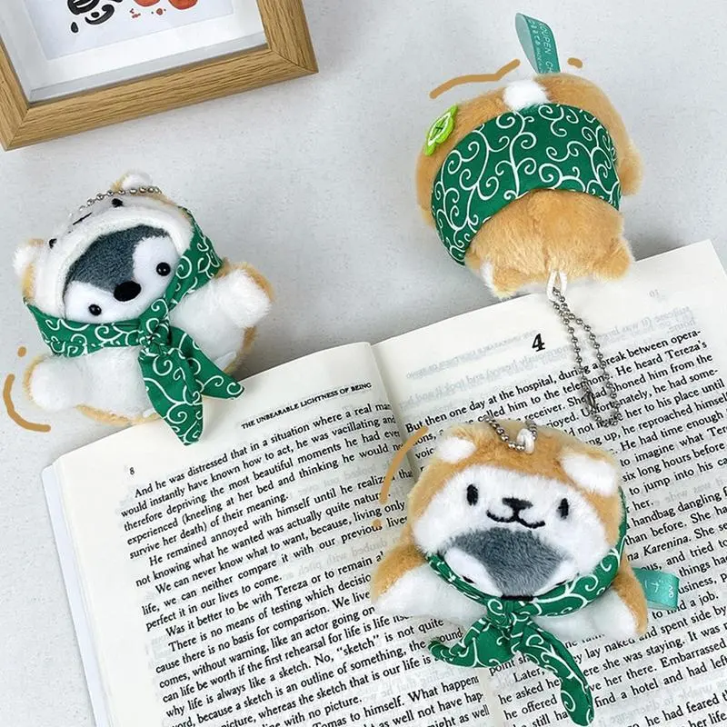 Plush Penguin Pendant Bag Pendant Stuffed Animal Keychain Charm Party Favor Portable Comfortable Backpack Charm Accessories for