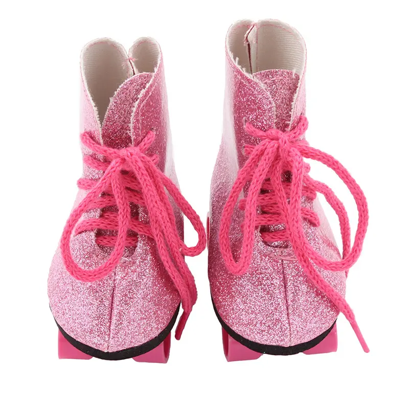 7 cm Doll Shoes  For 18 Inch American Doll & 43 cm Born Baby Doll Boots For 43 cm Baby, Nenuco,Our Generation,Girl's Gift