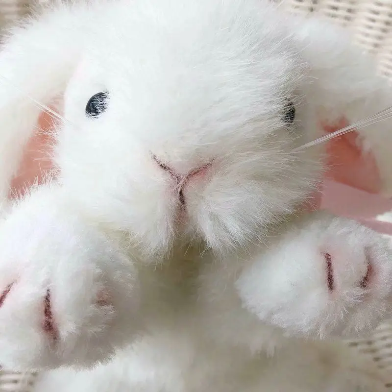 High level quality plush rabbit Toy stuffed animal bunny toy simulation lifelike baby dolls for kids toy for children home decor