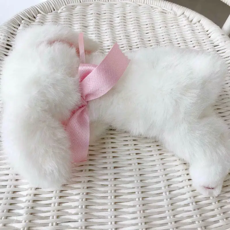 High level quality plush rabbit Toy stuffed animal bunny toy simulation lifelike baby dolls for kids toy for children home decor