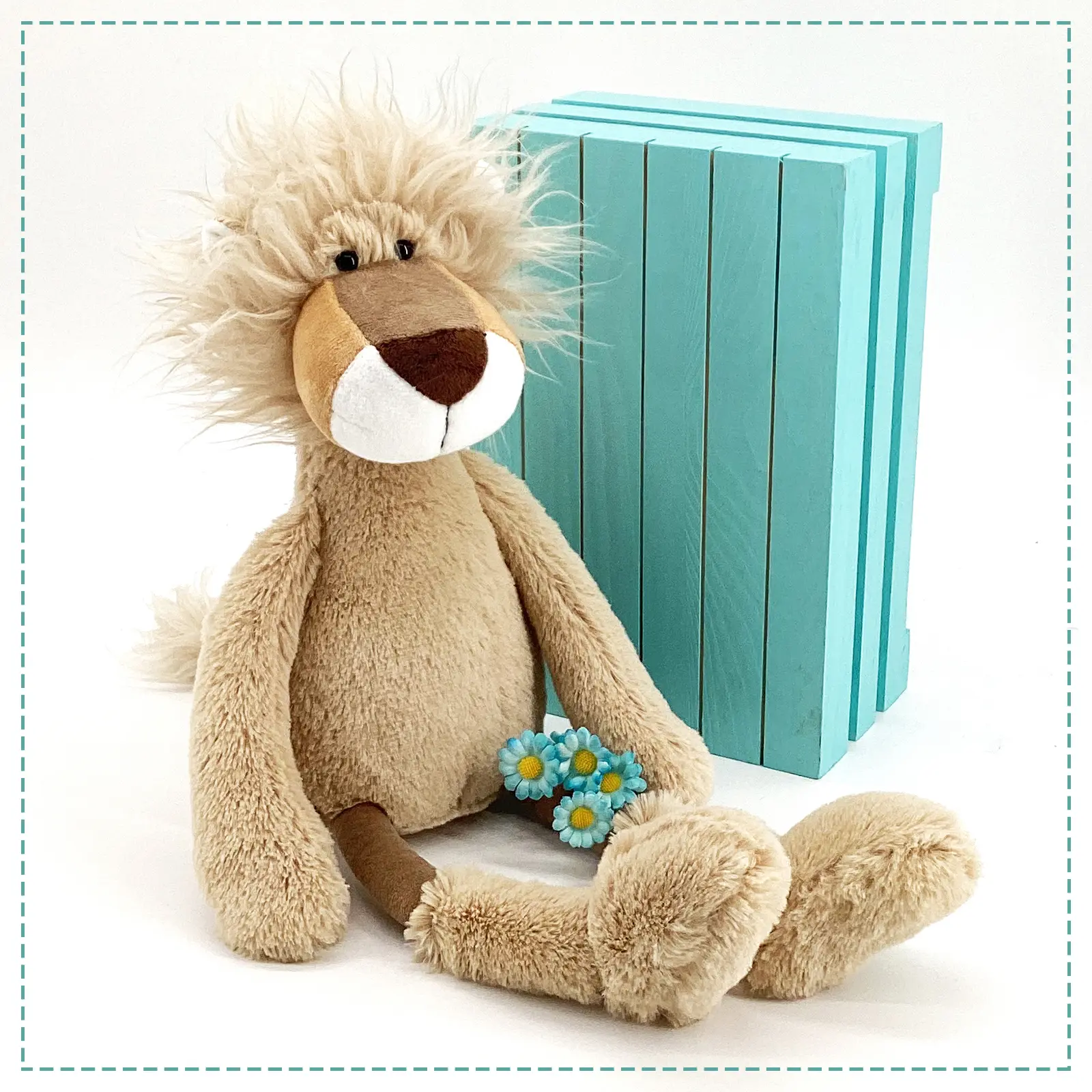 Nice Stuffed Lion High Quality Cute Lion 45cm The Plush Toys Soft Stuffed Animals doll Educational Toys For Children
