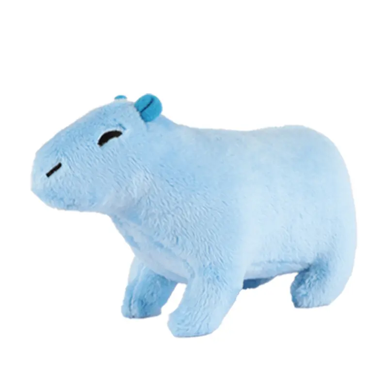 18cm Simulation Capybara Stuffed Animals Plush Toy Fluffy Capybara Doll Soft Toy Kid Birthday Christmas Gift Toy Home Room Decor