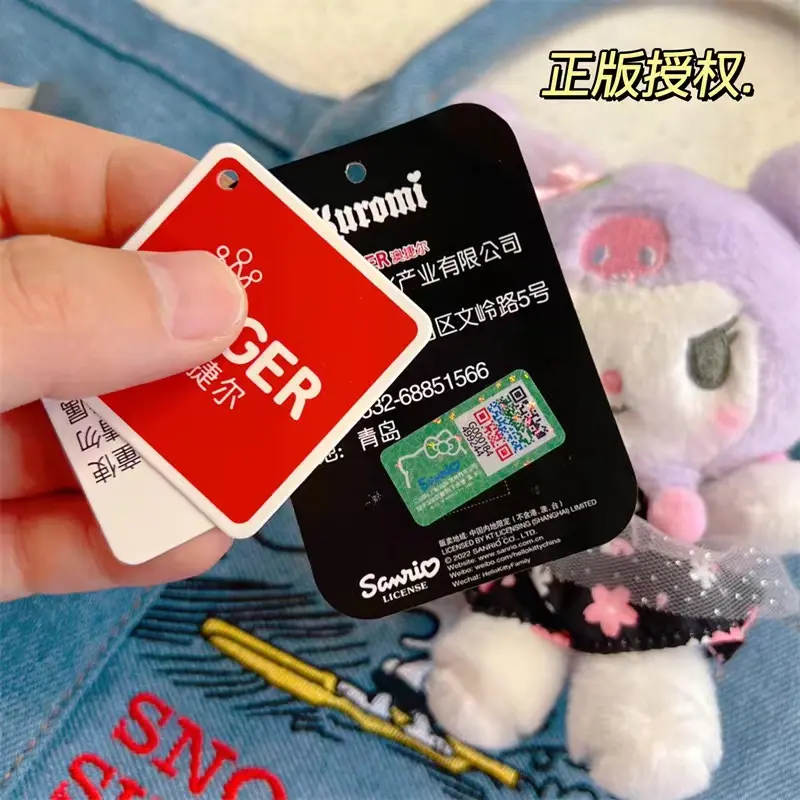 14 Styles Original Sanrio Kawaii Plush Keychain Cartoon Toys  My Melody Kuromi Cinnamoroll Pochacco Doll Kids Kawai Toy Gifts