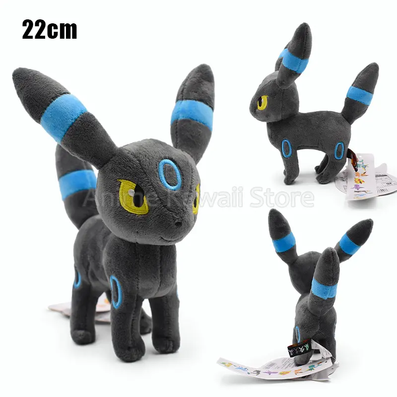 Kawaii Mimikyu Eevee Stuffed Plush Toy Pokemon Evolution Umbreon Flareon Jolteon Glaceon Vaporeon Sylveon Espeon Peluche Dolls