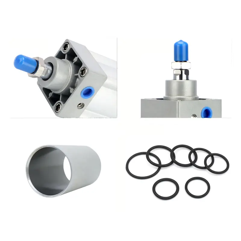 Airtac Type standard cylinder Air Cylinder SAI 50 63 Series Standard Double Acting Pneumatic Cylinder SAI50 SAI63-25 50 75 100