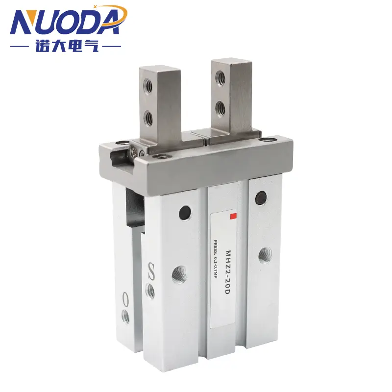SMC Type Air Pneumatic parallel Gripper MHZ2-10D MHZ2-16D MHZ2-20D MHZ2-25D 32D 40D S C Aluminium Clamps Finger Cylinder