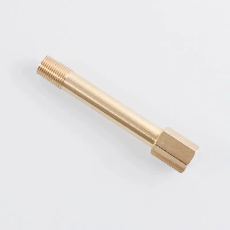 1/8" 1/4" 3/8" Brass Pipe Fitting Extend Length Female Mold Pipe  Molding Adapter Coupler Connector 50-100mm