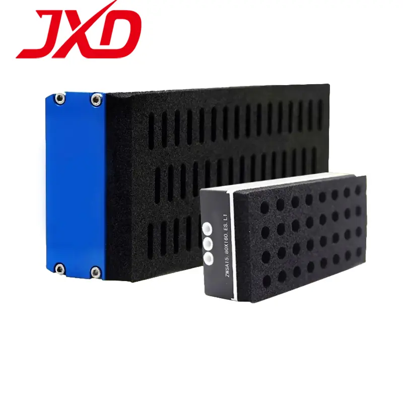 JXD Industrial Pneumatic Sponge Rectangle Integrated Vacuum Suction Cup