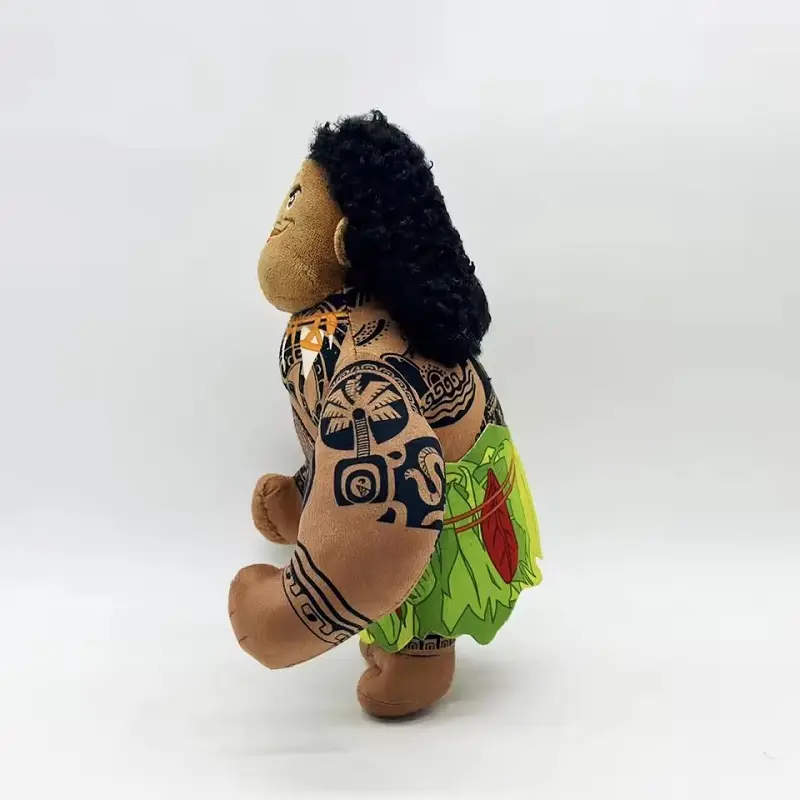 New 27cm Maui Plush Dolls Movie Peripheral Toy Plushine Cute Soft Room Decoration Cartoon Dolls Kids Toys Birthday Gifts