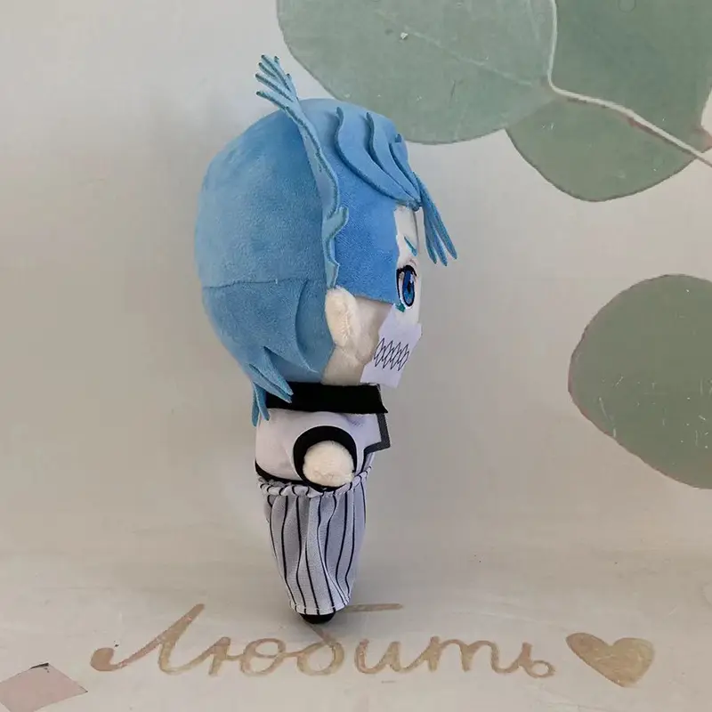 Anime BLEACH Plush Doll Abarai Renji 20cm Cute Soft Stuffed Grimmjow Jaegerjaques Plush Dolls Chidren Holiday Birthday Gift