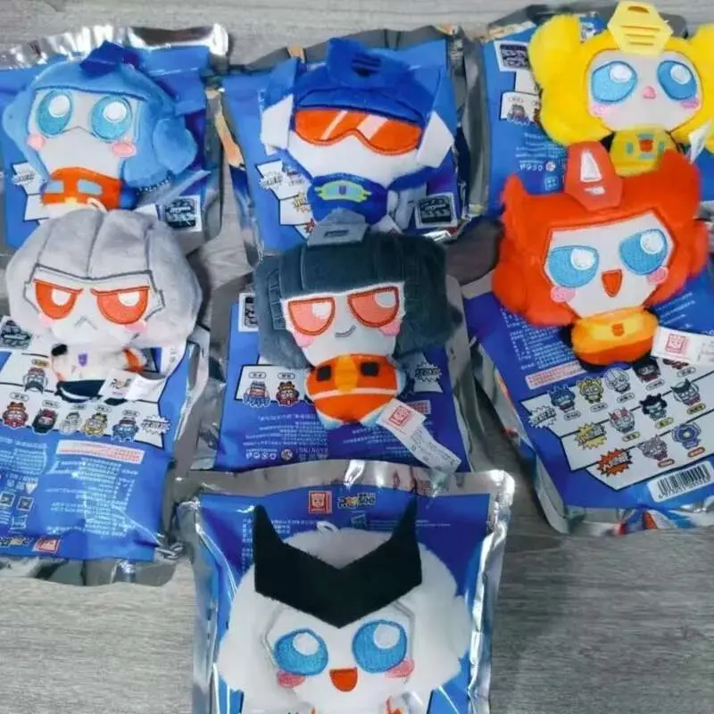 New Mini 8cm Transformation Pendant Plush Doll Toy Cute 20cm Grey Megatron Stuffed Pillow Doll Collection Modle Toy For Kid Gift