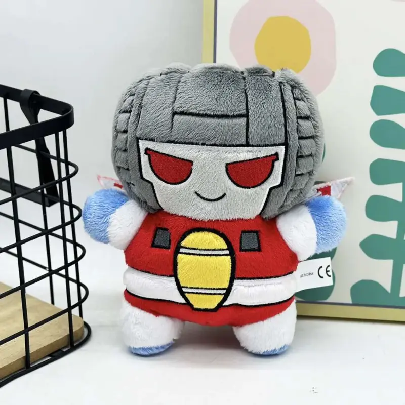 New Mini 8cm Transformation Pendant Plush Doll Toy Cute 20cm Grey Megatron Stuffed Pillow Doll Collection Modle Toy For Kid Gift