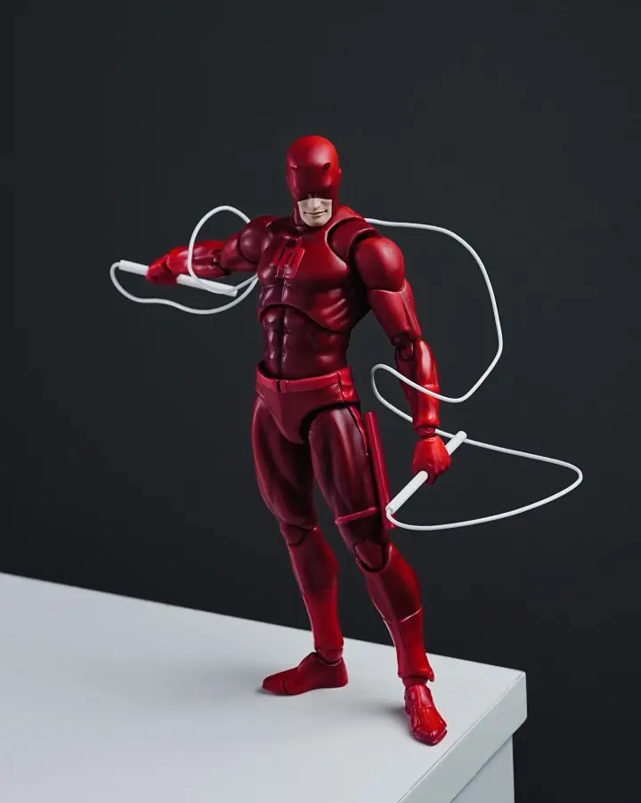 New Ct Toys Daredevil Mafex 223 Figure Shf Daredevil Comic Action Figure Pvc Figurine Statue Model Colletion Toy Hellowee Gifts