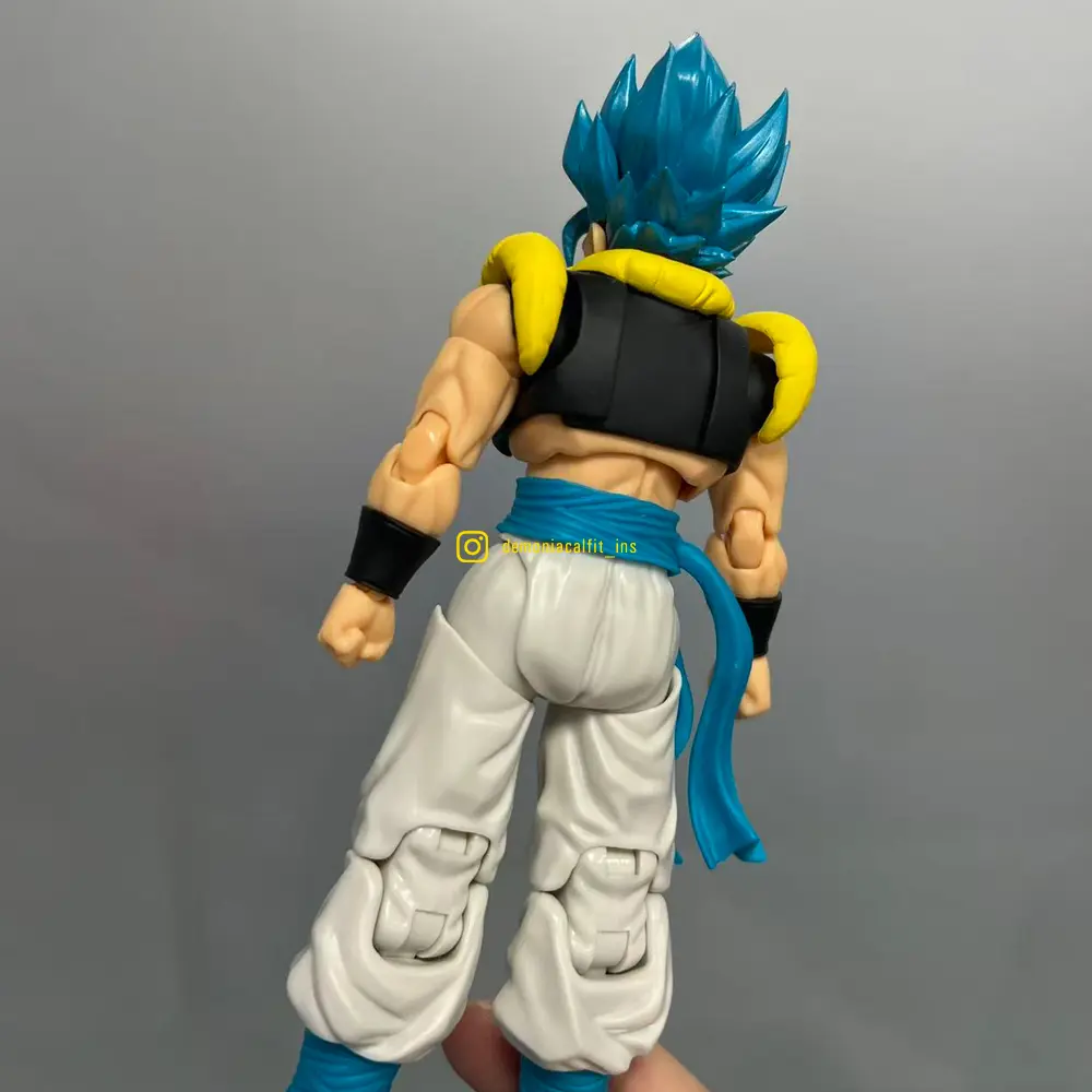 Demoniacal Fit Gogeta Figure Dragon Ball SHF Hero Waltz Ultimate Dance Gogeta Action Figure Collectible Model Figurine Toy Gift