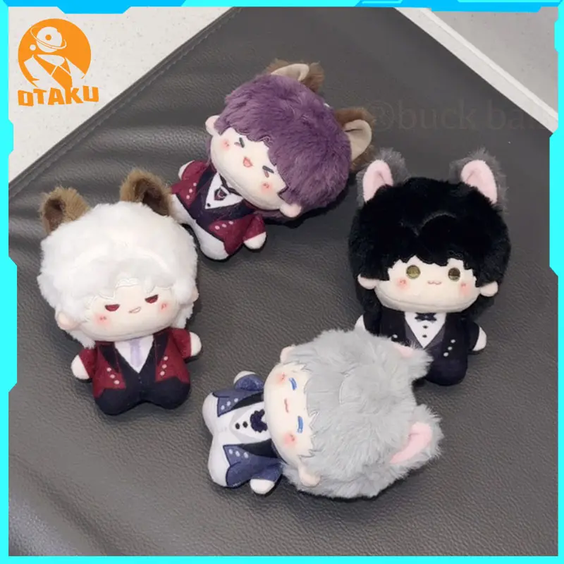 10 Cm Love And Deepspace Anime Rafayel Mini Doll Cosplay Plush Figure Idol Mermaid Keychain Pendant Collect Children'S Toy Gifts