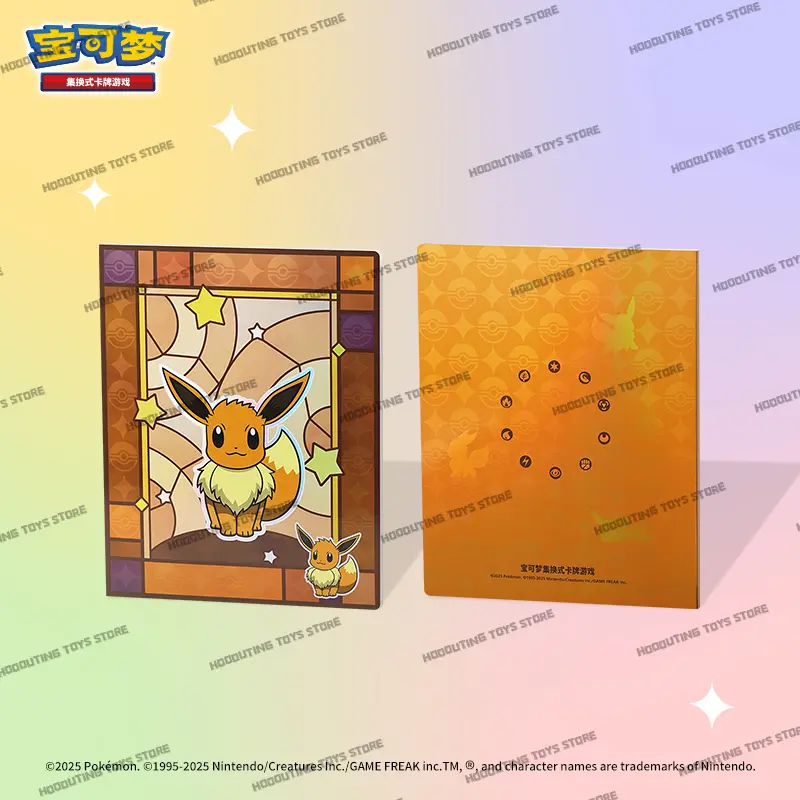 Original PTCG Card Chinese Gem Pack Vol2 Seriesd Gift Sylveon Leafeon Umbreon Eevee Card Collection Brochure TCG Card Gifts