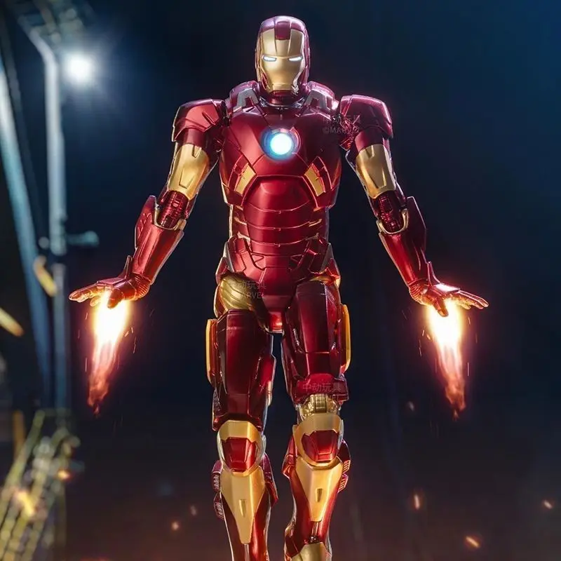 New Zd Toys Iron Man Series Joint Movable Mk9 Mk12 Mk15 Mk25 Mk26 Mk36 Mk37 Mk40 Movie Action Figure Collect Toy Halloween Gifts