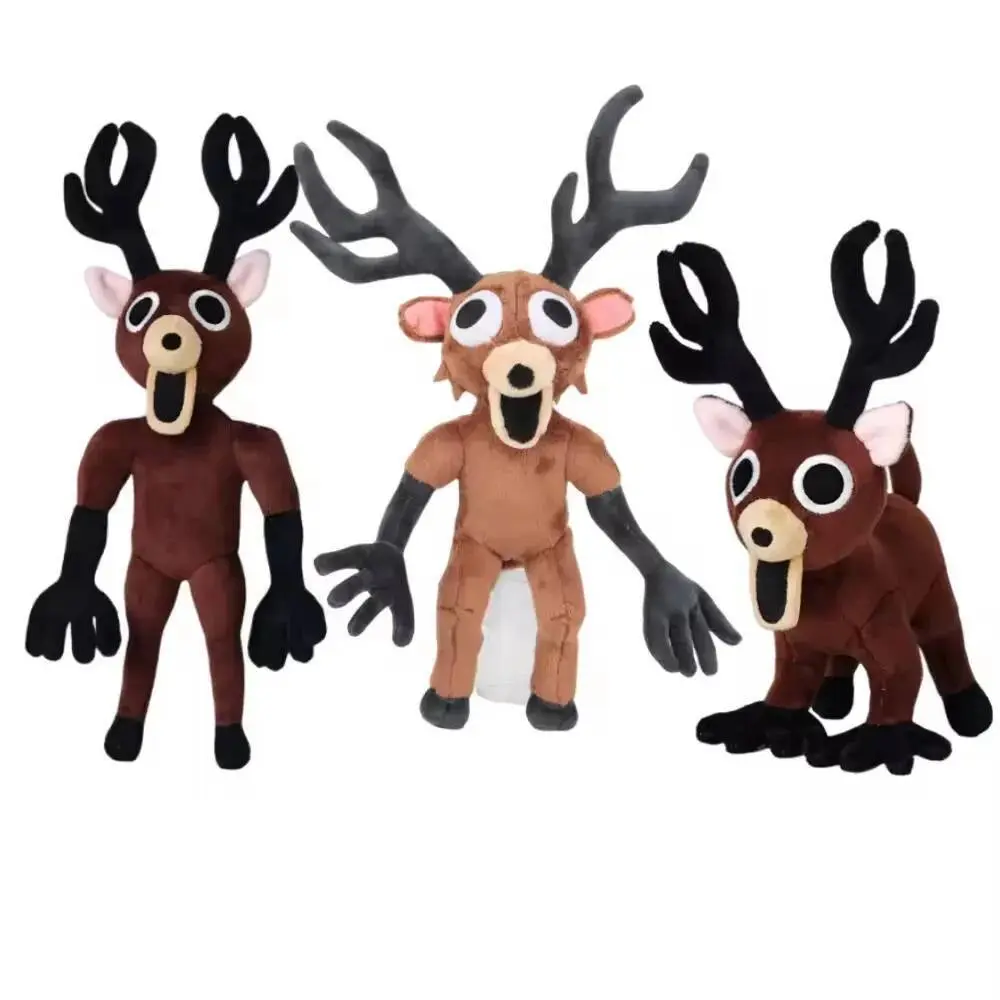 99 Nights in the Forest Deer Plush Toys 38cm Stuffed Animals Deer Doll Soft Game Plushie Room Decoration for Kids Birthday Gift