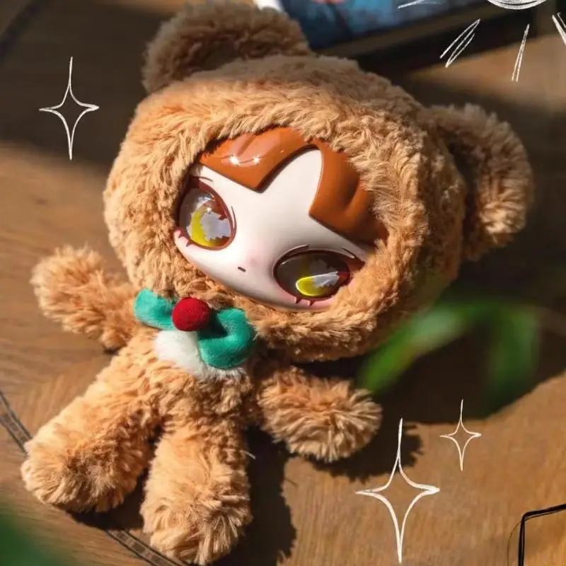 In Stock Inns Sound Silent Winter Series Blind Box Hipper Cute Anime Figure Trendy Play Plush Blind Box Pendant Doll Gift Toy