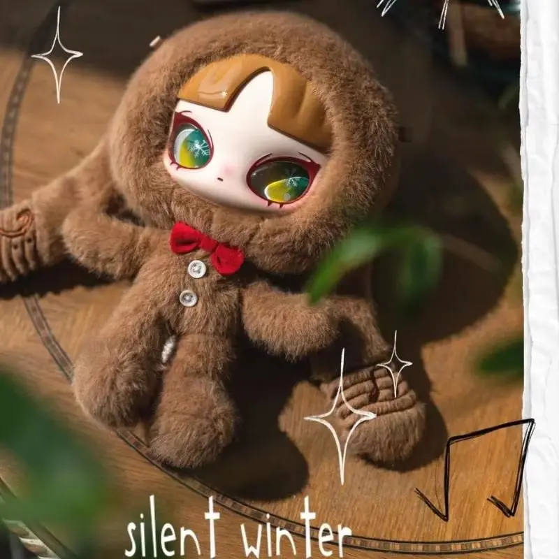 In Stock Inns Sound Silent Winter Series Blind Box Hipper Cute Anime Figure Trendy Play Plush Blind Box Pendant Doll Gift Toy