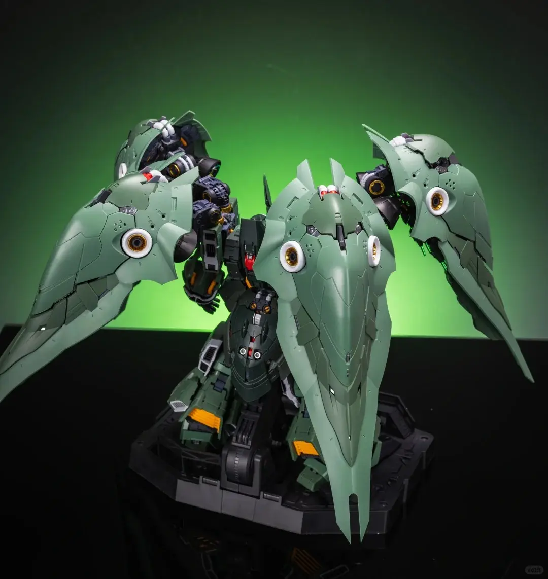 1/100 AXIS MODEL WORKS Kshatriya MGOsirisaerial Dominator Action Figure Luminous Lamp Assembly Collectible Model Gk Figure Gift