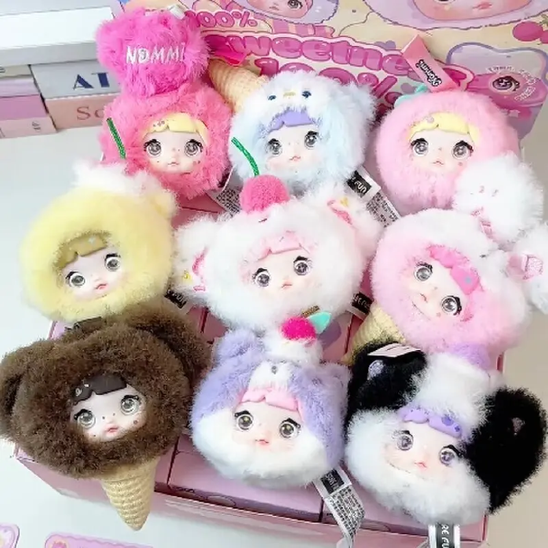 Blind Box Nommi Loveliness Never End Series Cute Vinyl Doll Mystery Box Bag Anime Figure Bag Pendant Doll Surprise Gift 