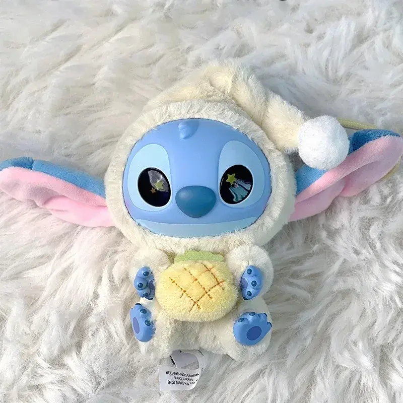 HOTSALE !!New Stitch Eat Some Thing Before Sleep Series Vinyl Bag Pendant Cute Plush Doll Mystery Box Toy Surprise Gifts