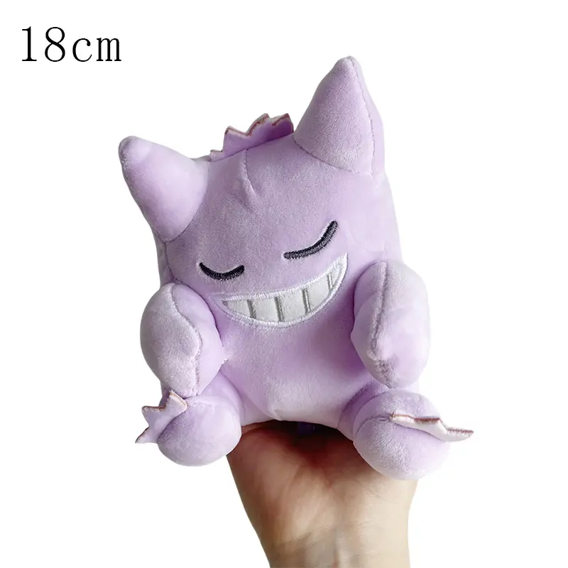 Pokemon Sleeping Series Piplup Doll Mew Plush Toy Gengar Sprigatito Charizard Pachirisu Soft Cartoon Animals Stuffed Doll Gifts