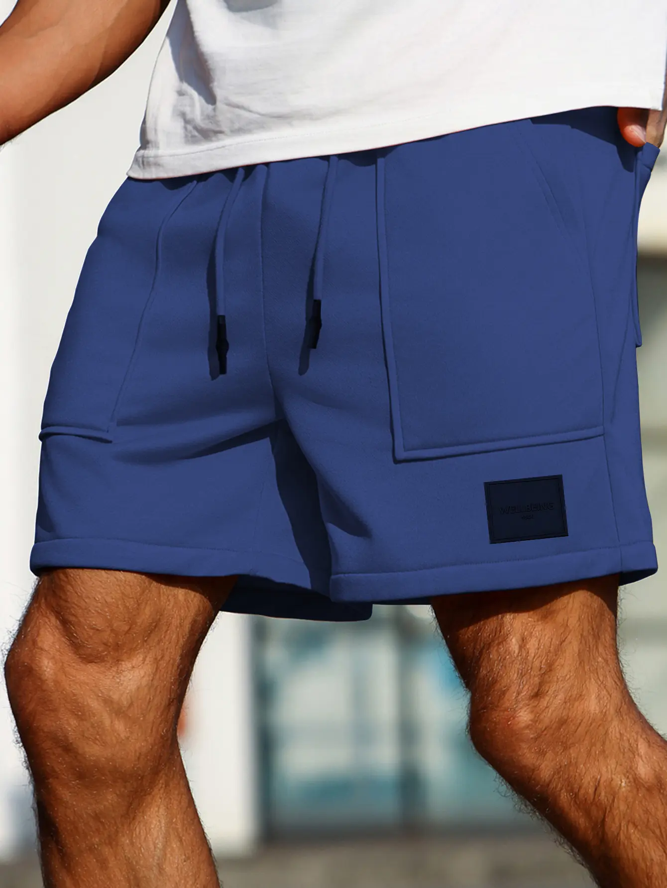 Men's Stylish Purple Shorts with Modern Design-Perfect for Casual Wear Outdoor Activities And Daily Errands-Comfortable Fit