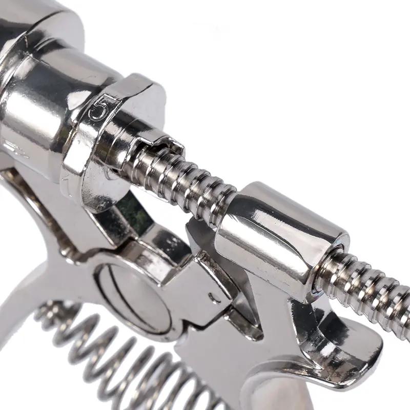 10/20/30/50Ml Automatic Continuous Syringe With Needles Adjustable Vaccine Injection for Livestock Pig Cattle Sheep Chicken