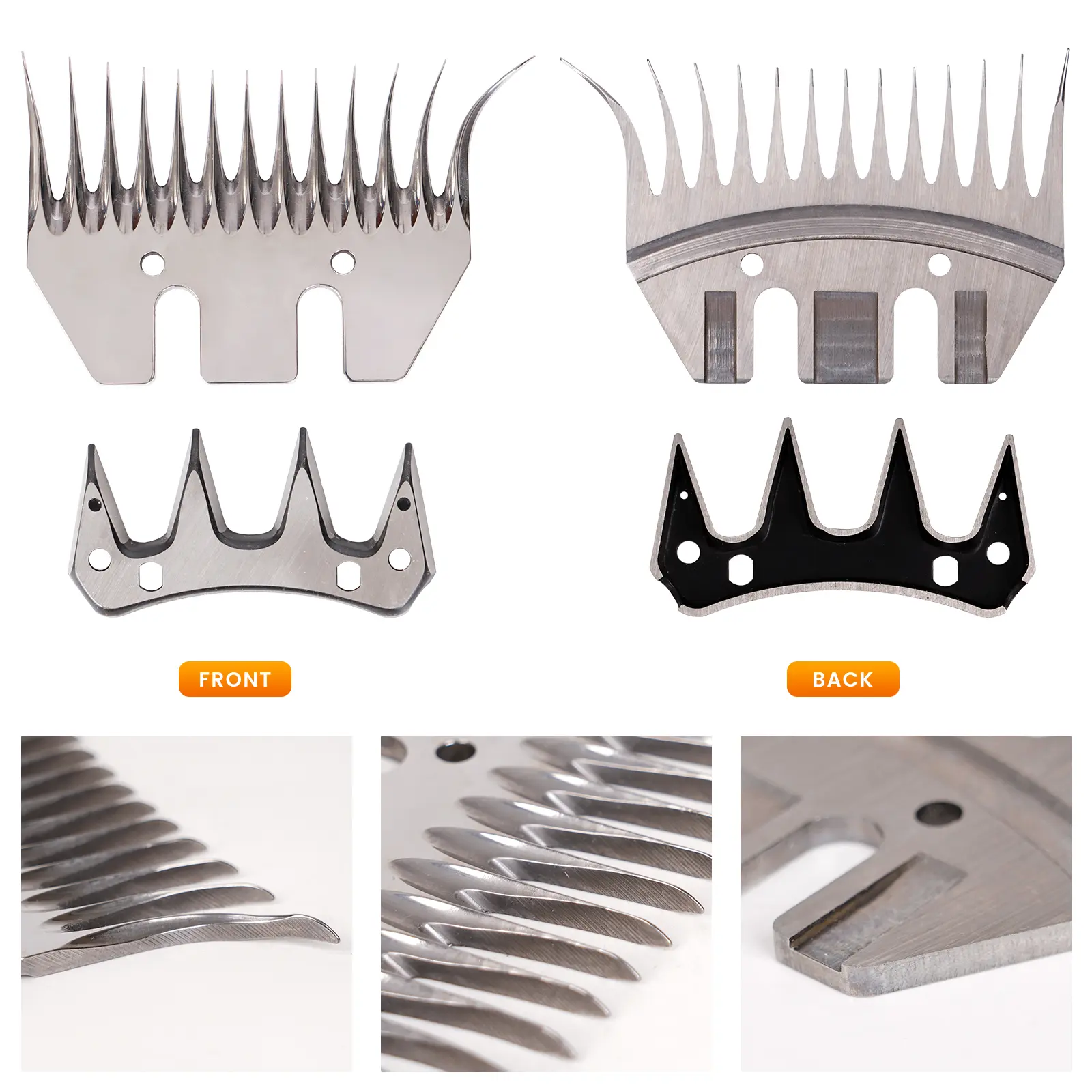 BEIYUAN 13T Sheep Shears Comb Cutter Shearing Clipper Sheep Goats Alpaca Farm Shears Sheep Clipper Scissors Accessories 1Pc